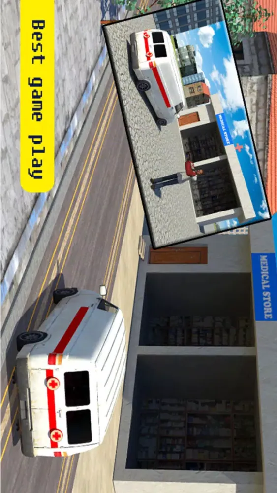 Pharmacy Delivery Van 3d Sim應用截圖