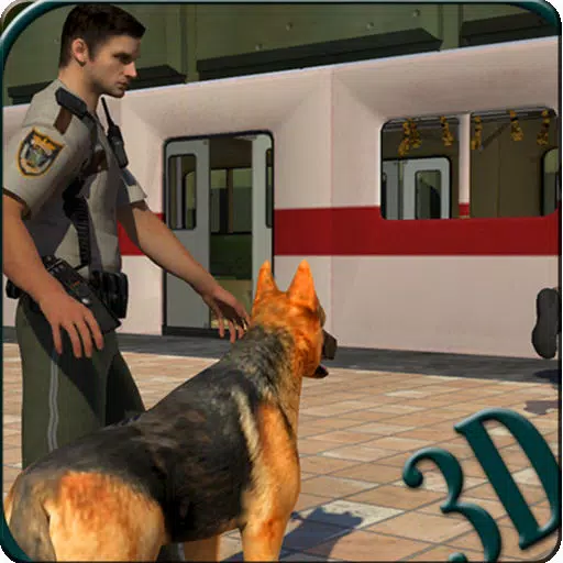 Police Dog Subway Security