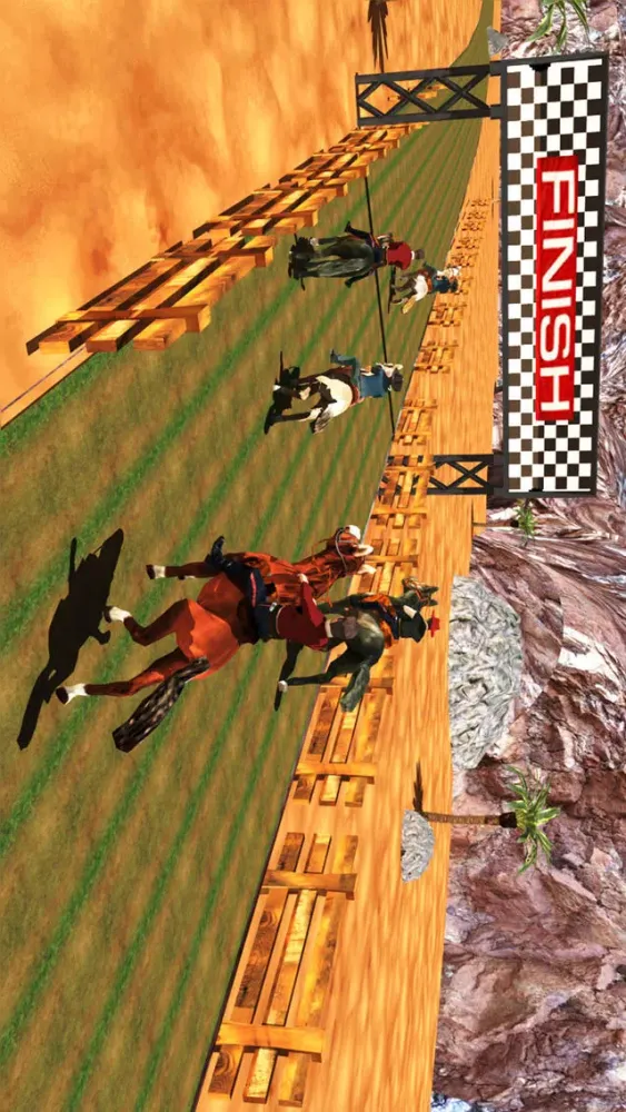 Virginia Wild Horse Race 3D应用截图