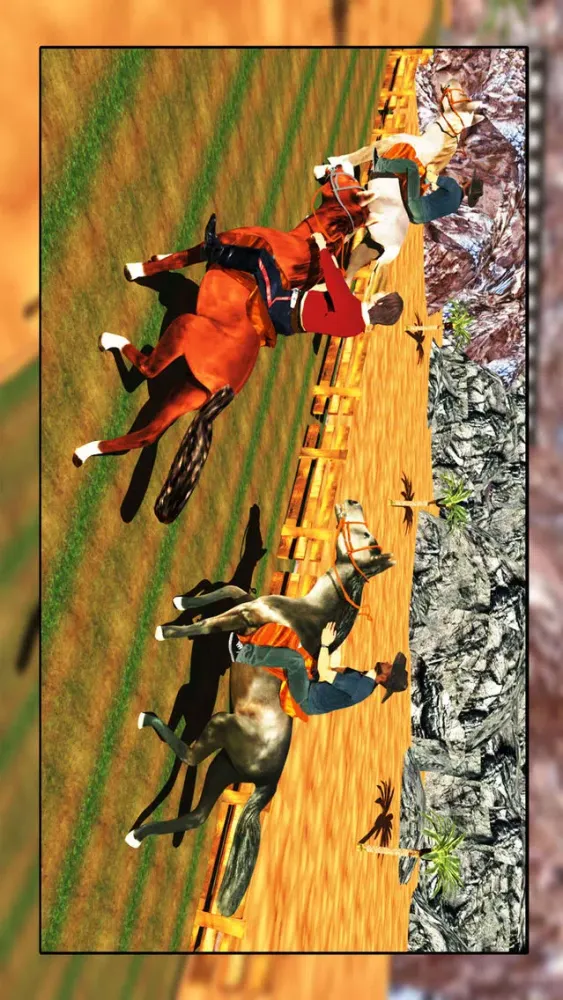 Virginia Wild Horse Race 3D应用截图