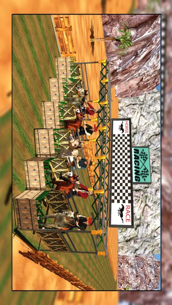 Virginia Wild Horse Race 3D应用截图
