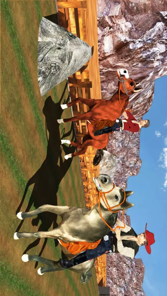 Virginia Wild Horse Race 3D应用截图