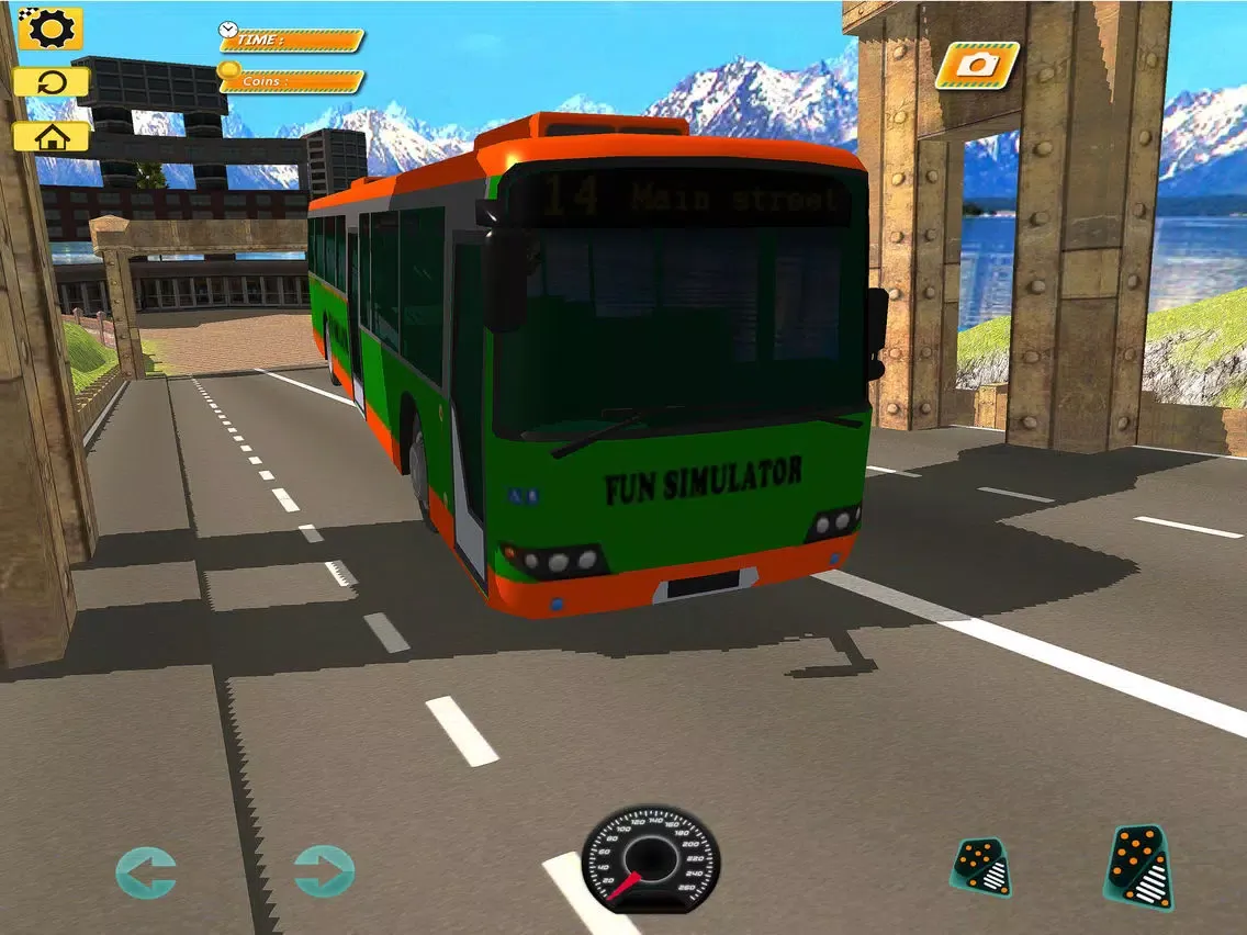 Zrzuty ekranu Bus Simulator : Extreme Offroad Drive iPad 