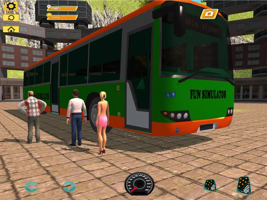 Zrzuty ekranu Bus Simulator : Extreme Offroad Drive iPad 