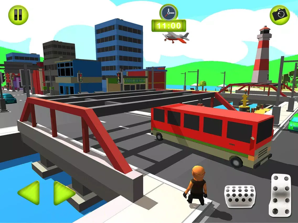 صور Coach Bus Sim-ulator : City Pro Drive-r 2017 iPad 