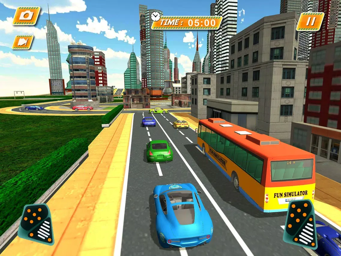 Screenshot di Euro City Coach Bus Driver 3d 2017 iPad 
