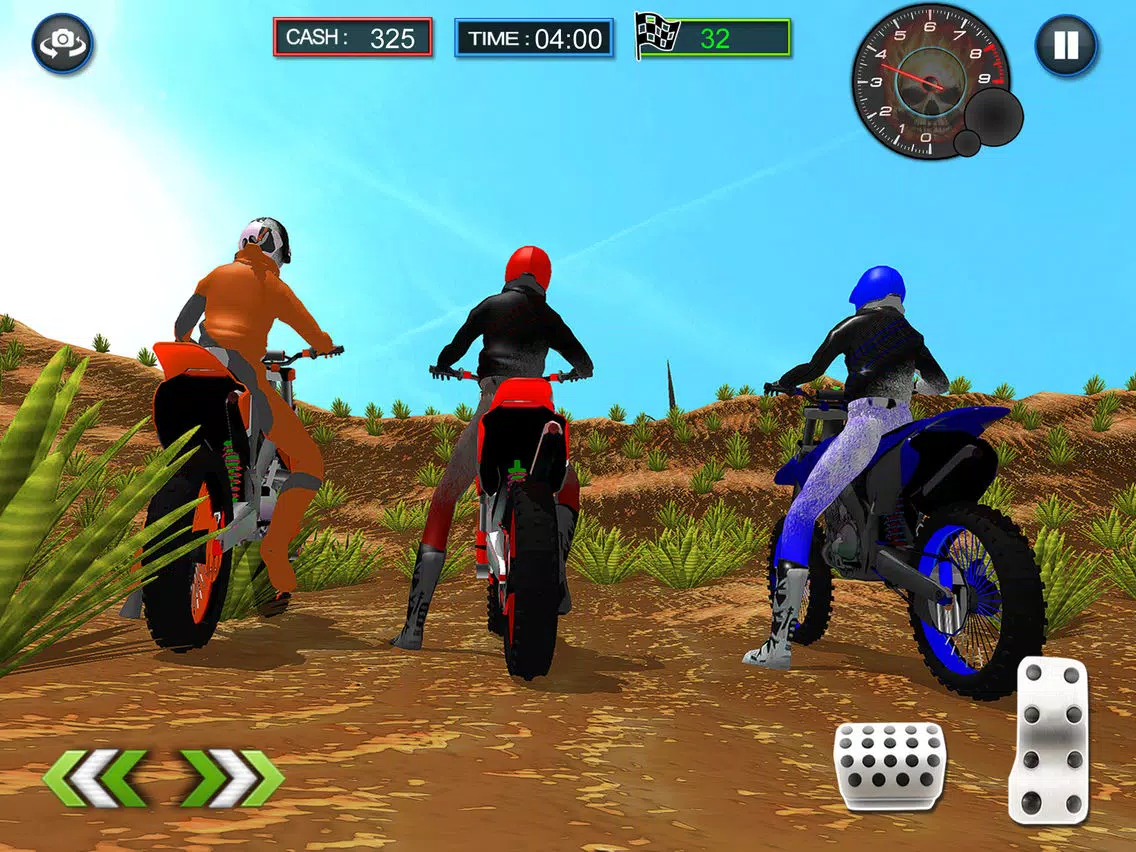 Fast Desert Bike Rivals : Crazy Uphill Driver iPad  스크린샷
