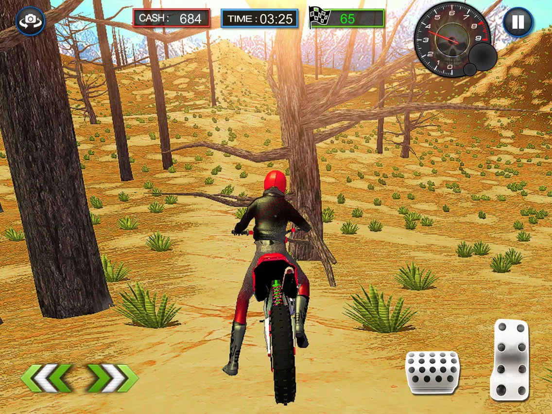 Fast Desert Bike Rivals : Crazy Uphill Driver iPad  스크린샷