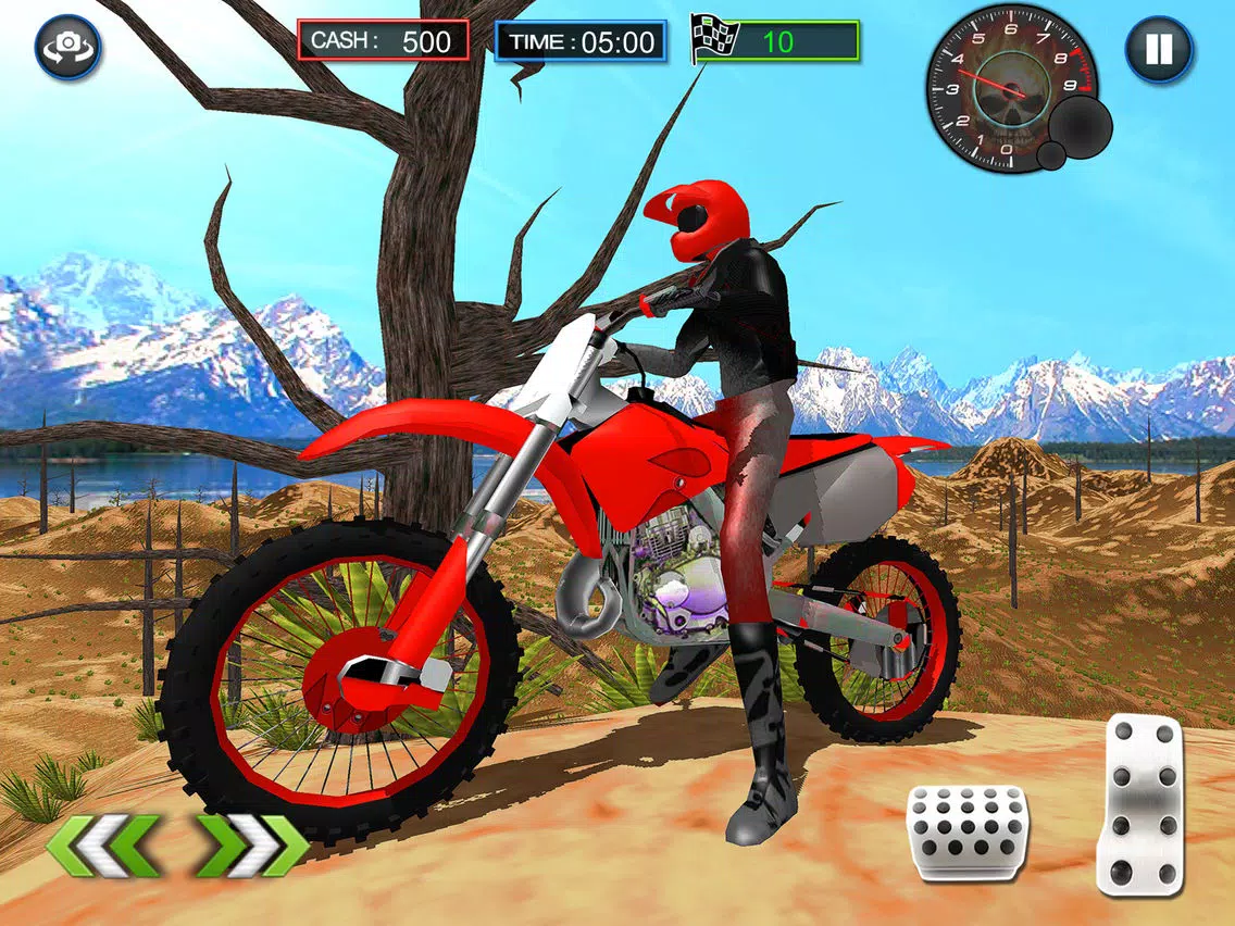 Fast Desert Bike Rivals : Crazy Uphill Driver iPad  스크린샷