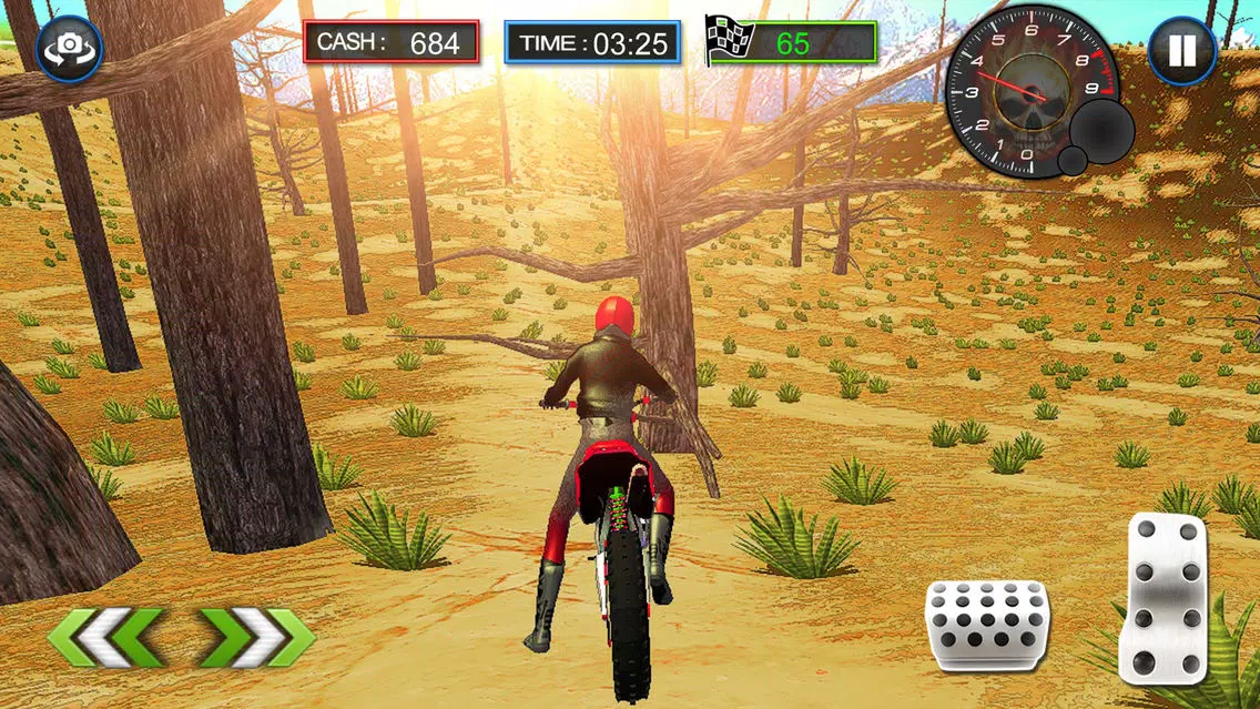 Fast Desert Bike Rivals : Crazy Uphill Driver 스크린샷