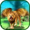 Flying Lion Simulator : Angry Wild Animal Fight