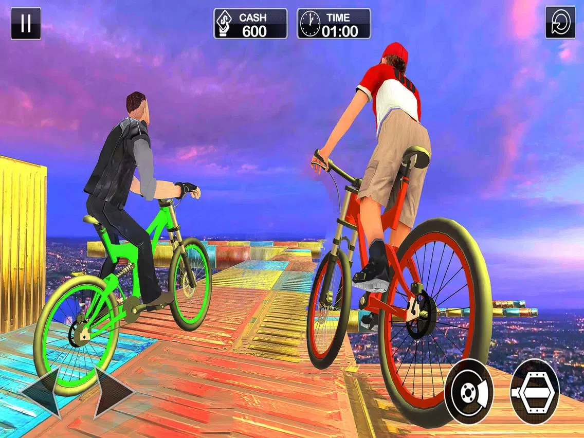 Capturas de pantalla de Impossible Tracks Bicycle Rider: Stunt Driver 2017 iPad 