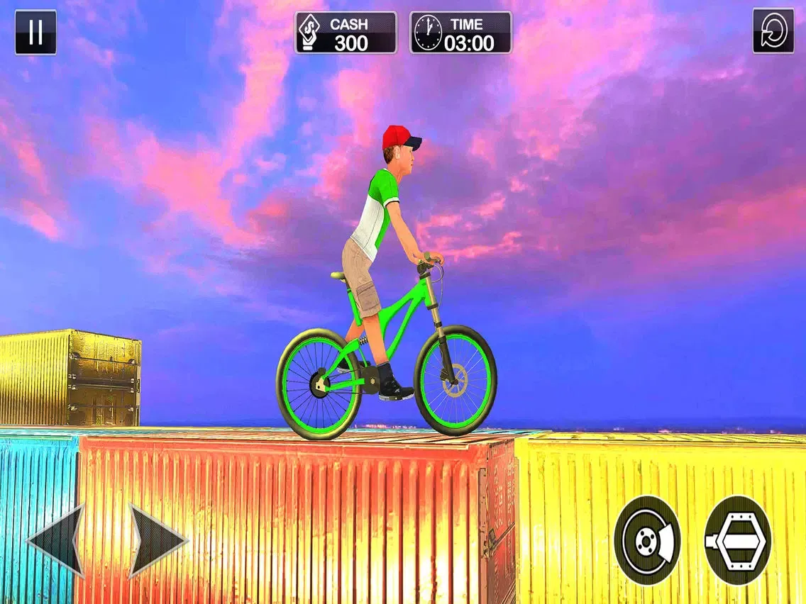 Capturas de pantalla de Impossible Tracks Bicycle Rider: Stunt Driver 2017 iPad 