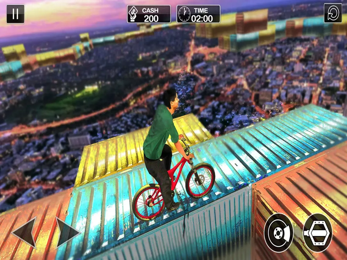 Capturas de pantalla de Impossible Tracks Bicycle Rider: Stunt Driver 2017 iPad 