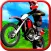 Fast Motorcycle Drive-r Offroad Race Bike Stunts