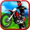 Fast Motorcycle Drive-r Offroad Race Bike Stunts