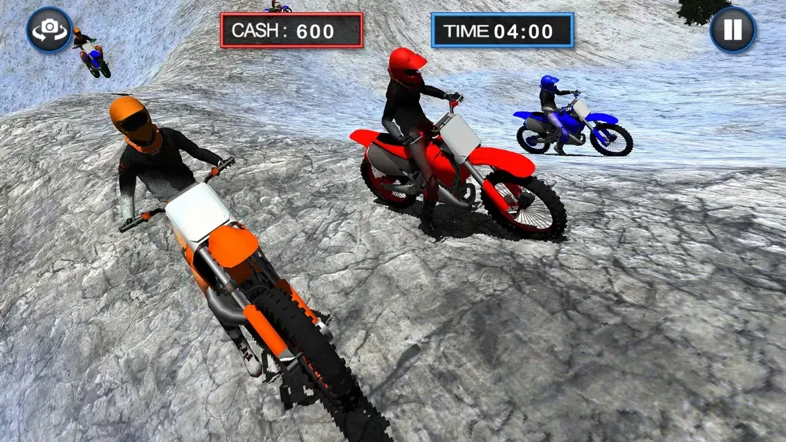 Скриншоты Bike Ride-r Frozen Highway Rally : Stunt Moto Free