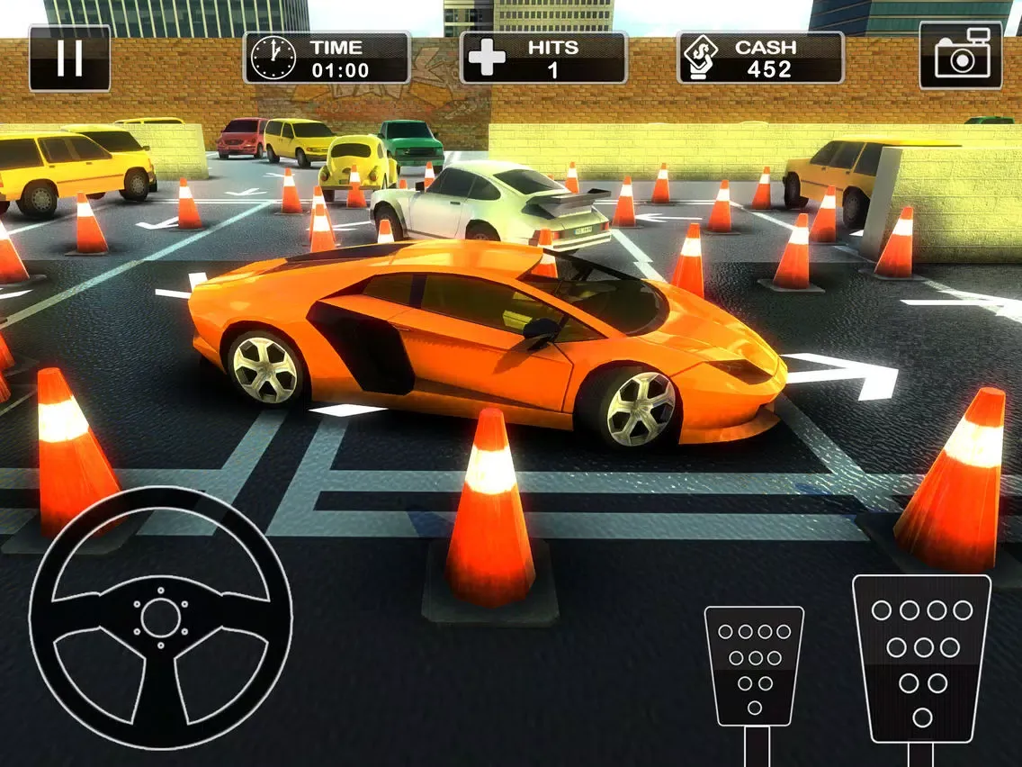 Tangkapan skrin Valet Car Park-ing Dr. :Sim-ulator 2017 Game-s iPad 