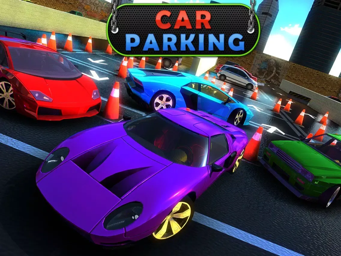 Tangkapan skrin Valet Car Park-ing Dr. :Sim-ulator 2017 Game-s iPad 