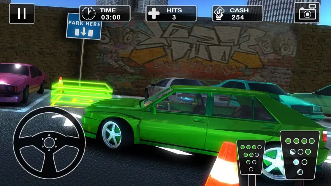 Tangkapan skrin Valet Car Park-ing Dr. :Sim-ulator 2017 Game-s