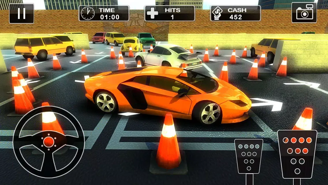 Tangkapan skrin Valet Car Park-ing Dr. :Sim-ulator 2017 Game-s