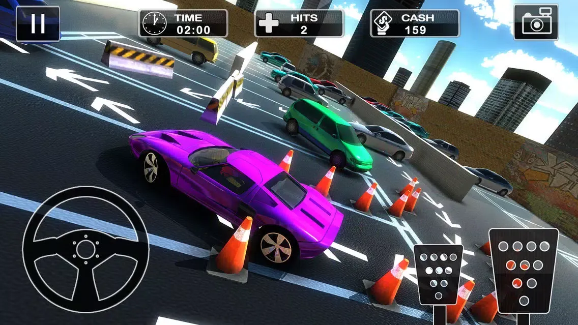 Tangkapan skrin Valet Car Park-ing Dr. :Sim-ulator 2017 Game-s