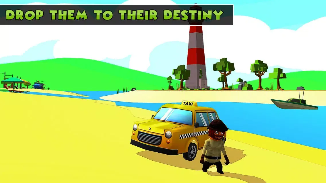Captures d'écran de Taxi Drive-r Sim-ulator 3d: Real Crazy Cab 2017