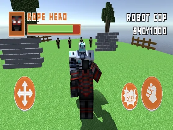 Rope Hero Crafter iPad  سکرین شاٹس