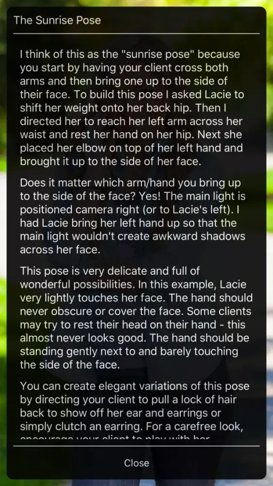 Screenshot di Pocket Poser Lite