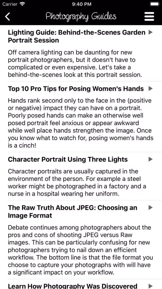 Screenshot di Pocket Poser Lite