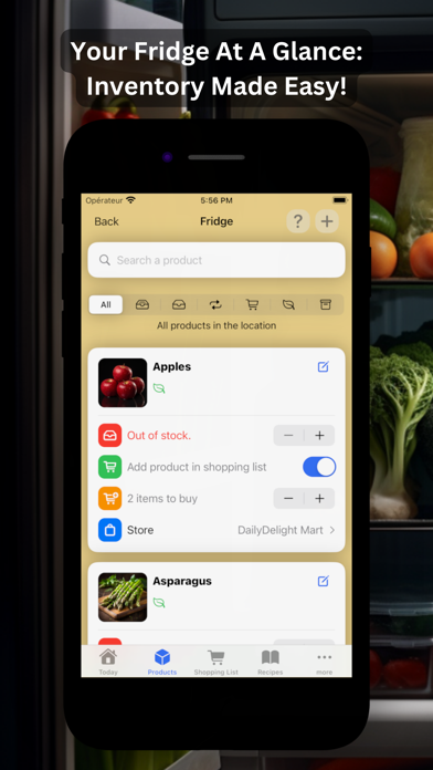 Captures d'écran de Meal Planner: Grocery List