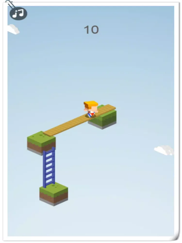 Ảnh chụp màn hình của Ladder Hero : Stick Man iPad 