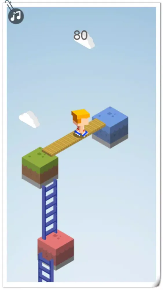 Ảnh chụp màn hình của Ladder Hero : Stick Man