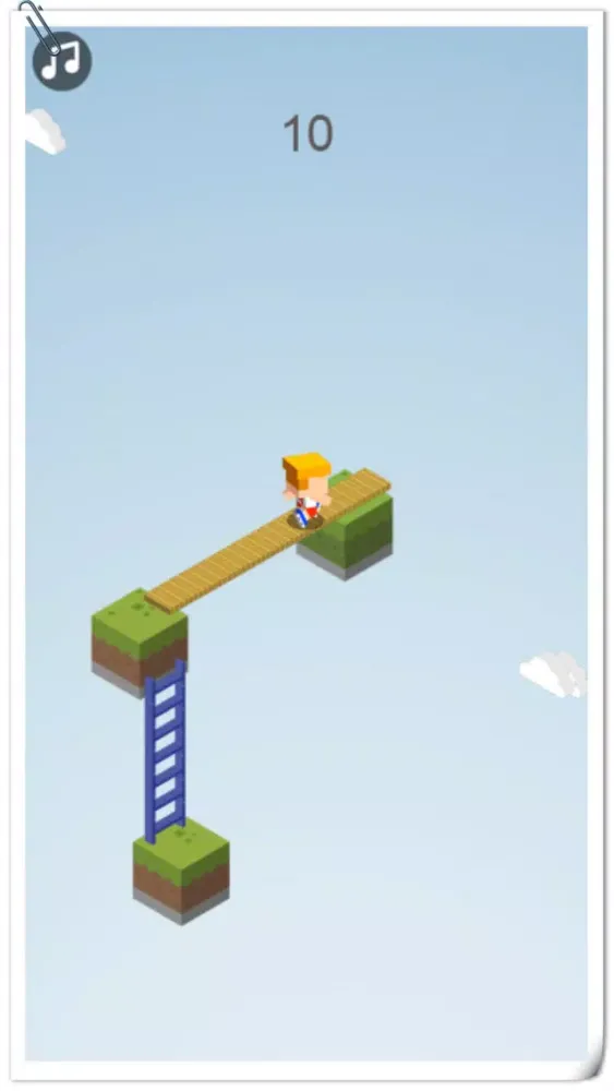 Ảnh chụp màn hình của Ladder Hero : Stick Man