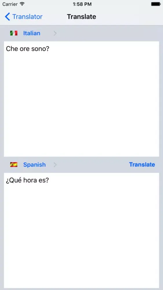 Screenshot di Offline Translator It-Es
