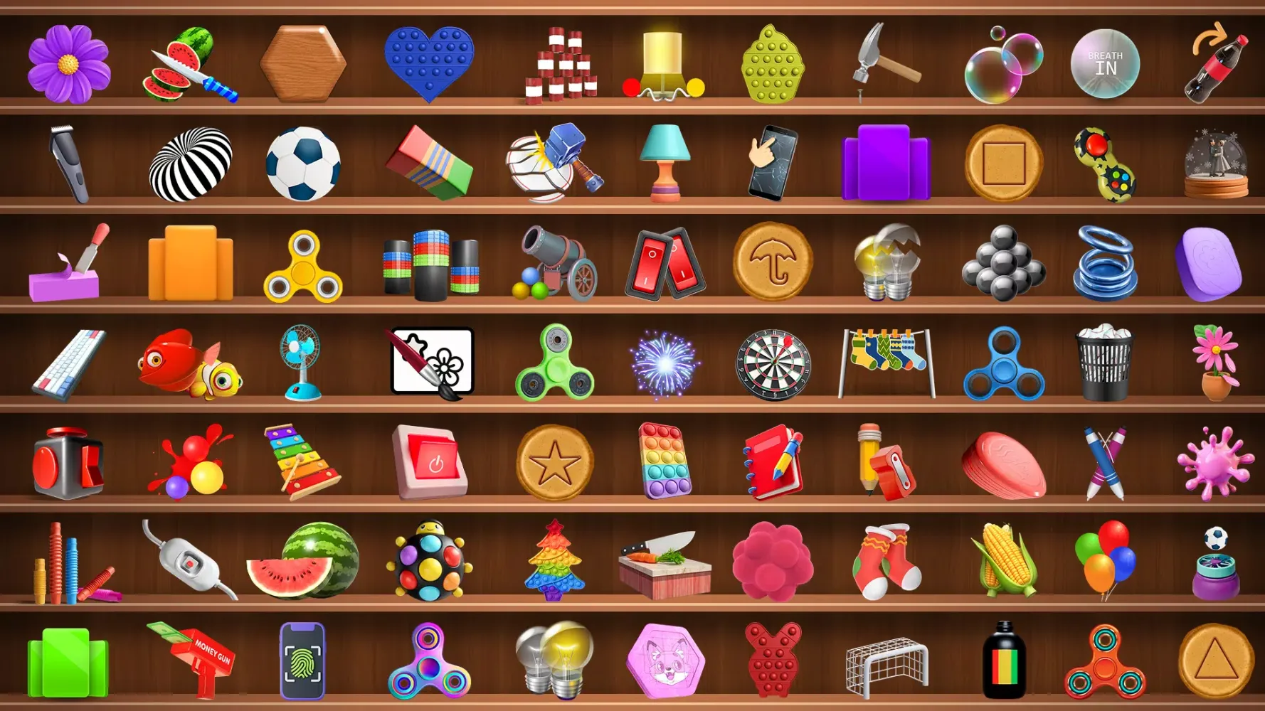 Antistress mini fidget toys Screenshots