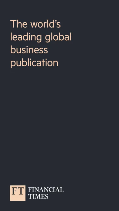 Zrzuty ekranu Financial Times: Business News