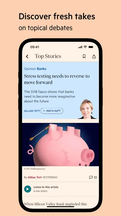 Zrzuty ekranu Financial Times: Business News