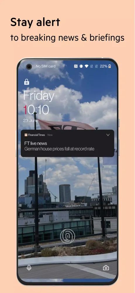 Capturas de pantalla de Financial Times: Business News