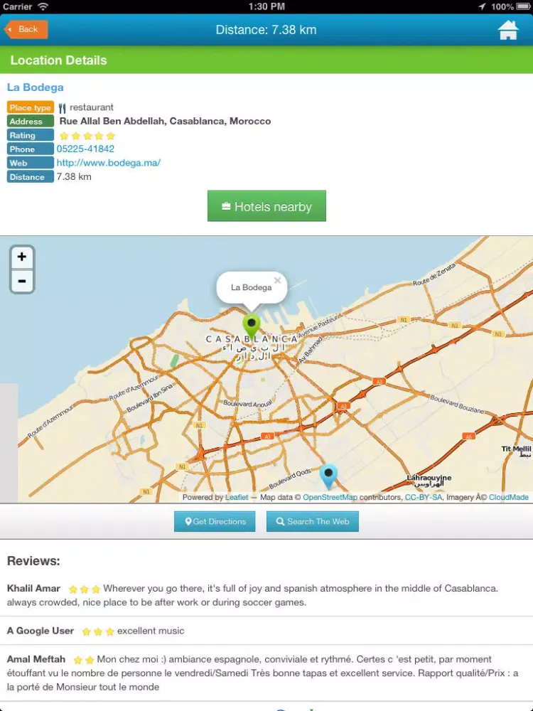 Captures d'écran de Casablanca Guide, Map & Hotels iPad 