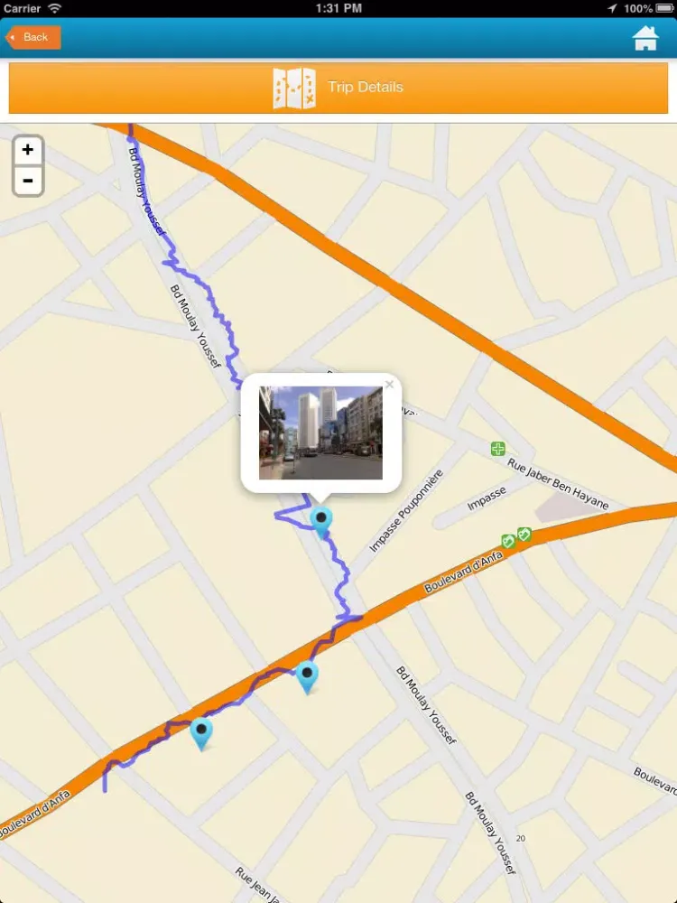 Captures d'écran de Casablanca Guide, Map & Hotels iPad 