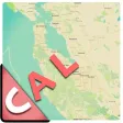 California offline map and guide (FREE edition)