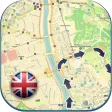 England (United Kingdom) offline road map. Great Britain Free Guide England (United Kingdom) offline road map. Great Britain Free Guide