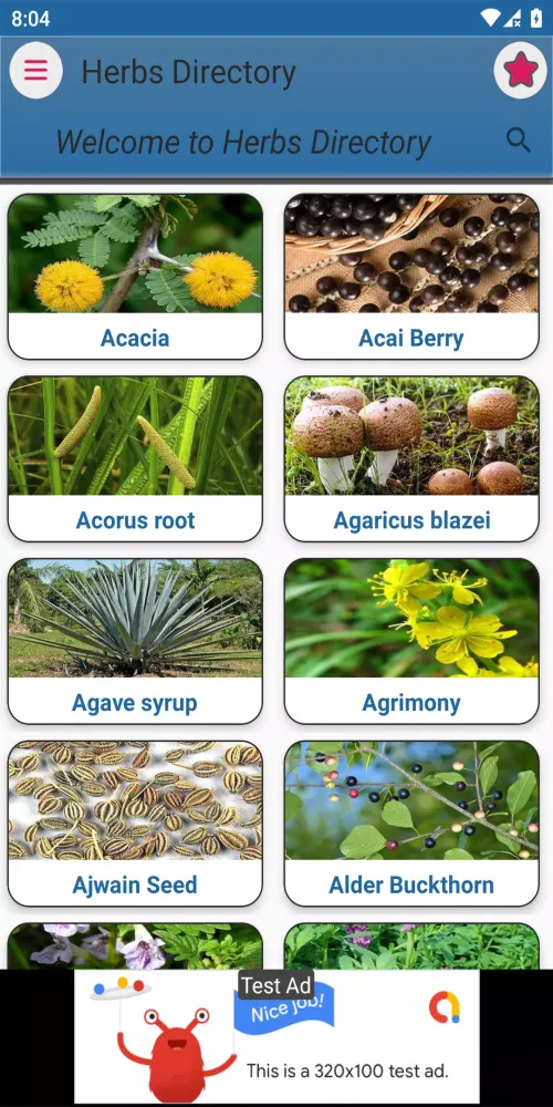 Herbs Directory Screenshots