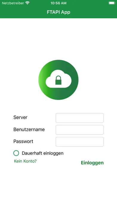 Capturas de tela do FTAPI Datarooms