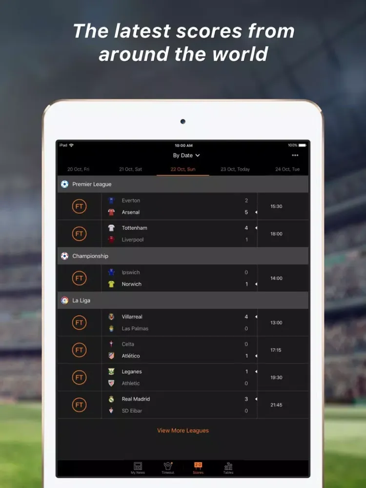 ภาพหน้าจอของ 90min - Arsenal FC Edition iPad 