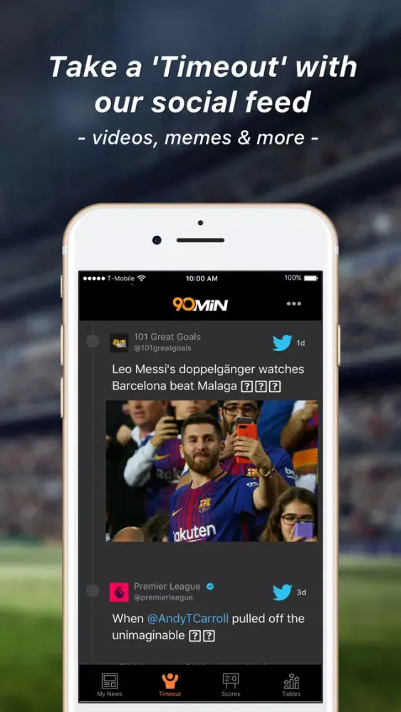 ภาพหน้าจอของ 90min - Arsenal FC Edition