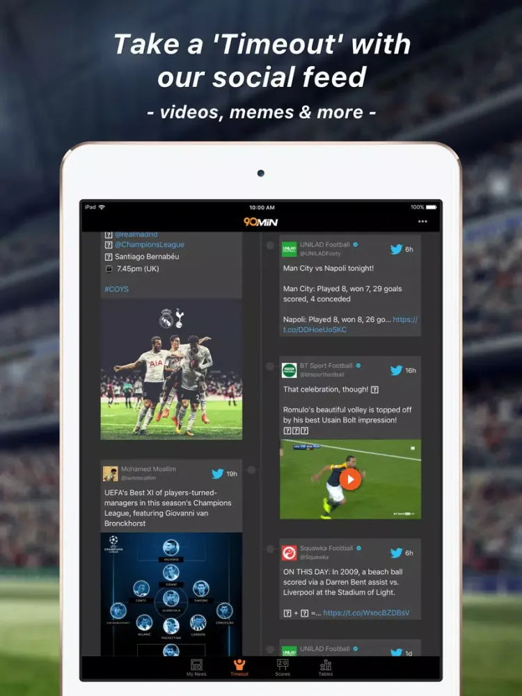 90min - La Liga BBVA Edition iPad  স্ক্রিনশট