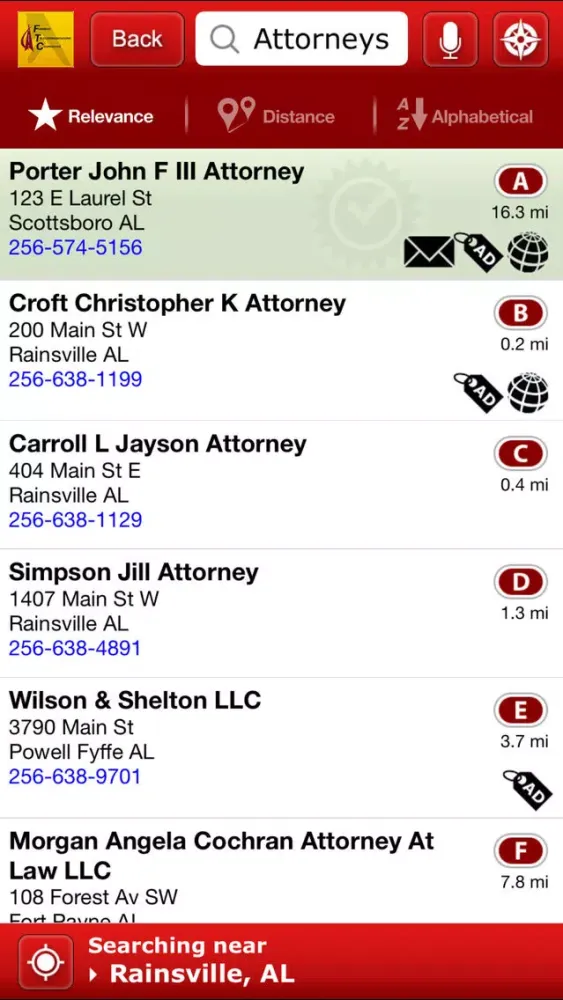 Screenshot di Farmers Telephone Cooperative