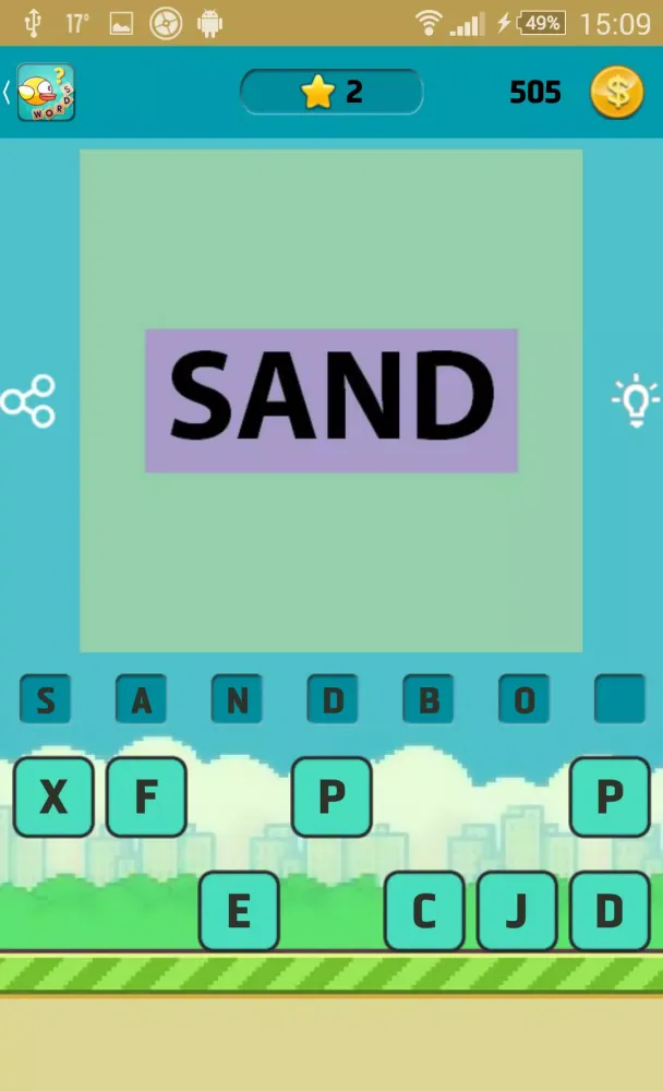 Flappy Words Screenshots